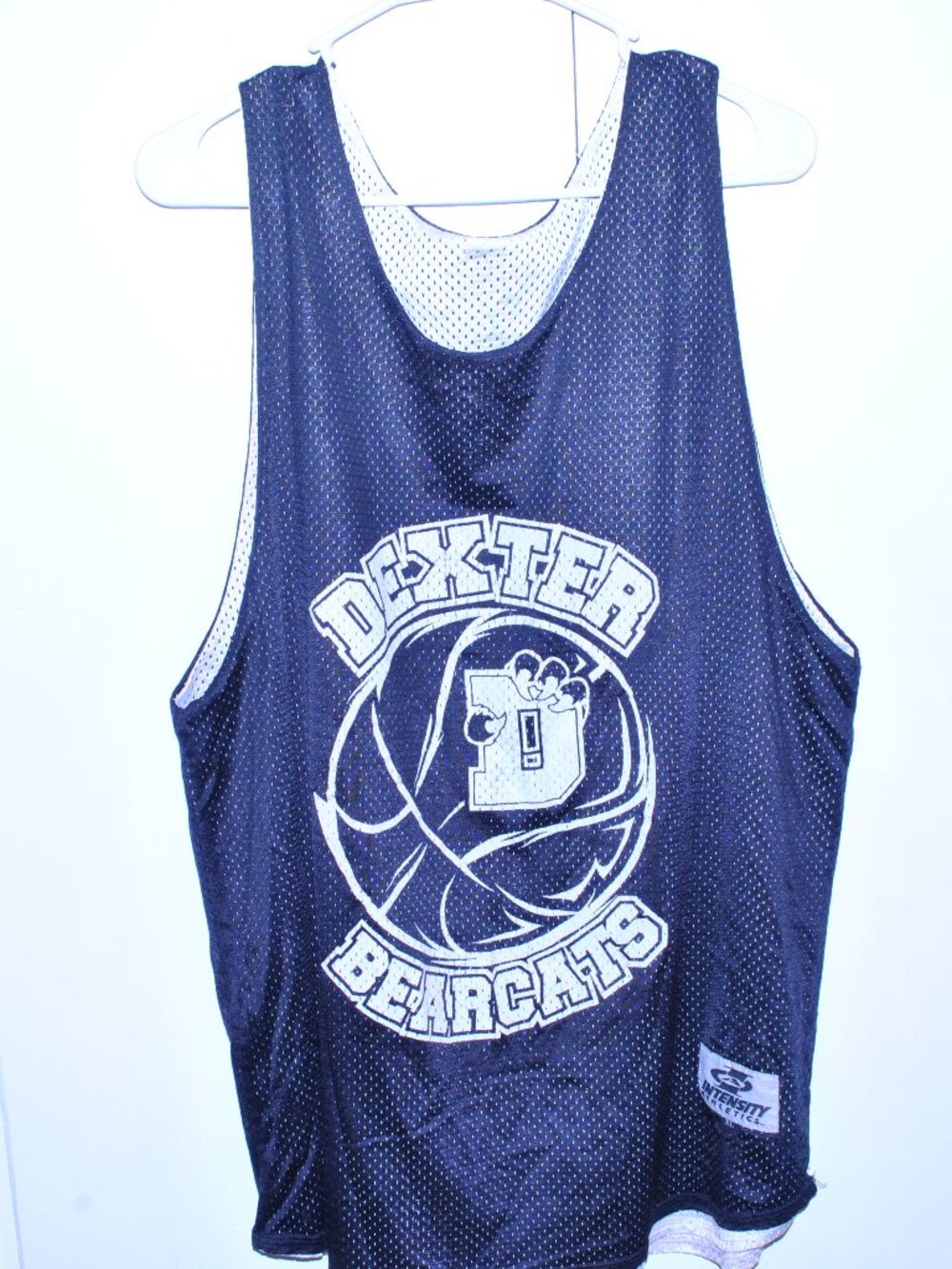 Black Dexter Bearcats Used Basketball Jersey Size XL School Sports Memorabillia